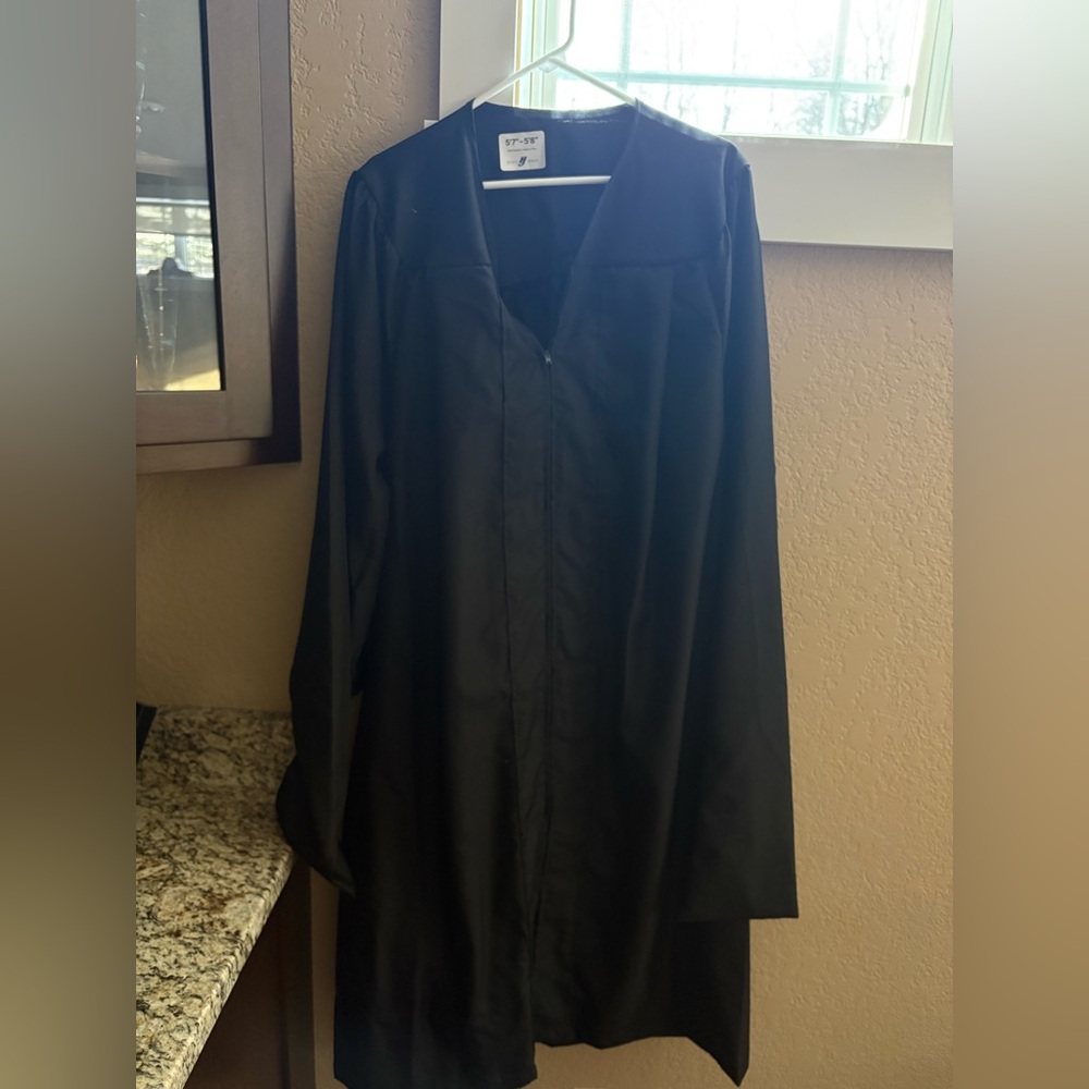 Black Graduation Gown